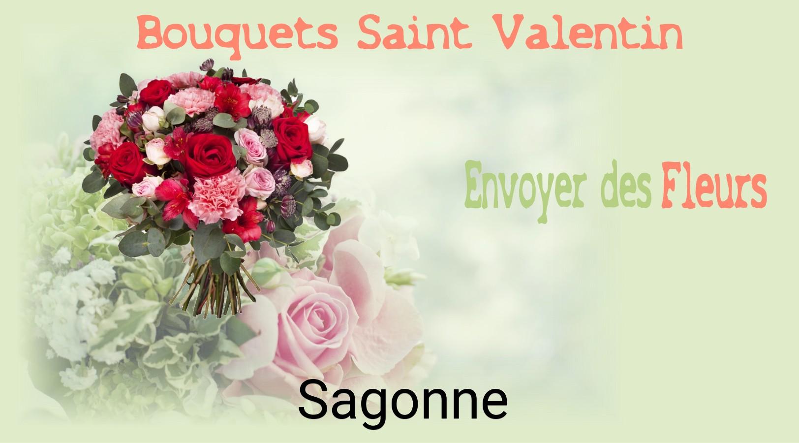 Roses de Saint-Valentin livrées à Sagonne
